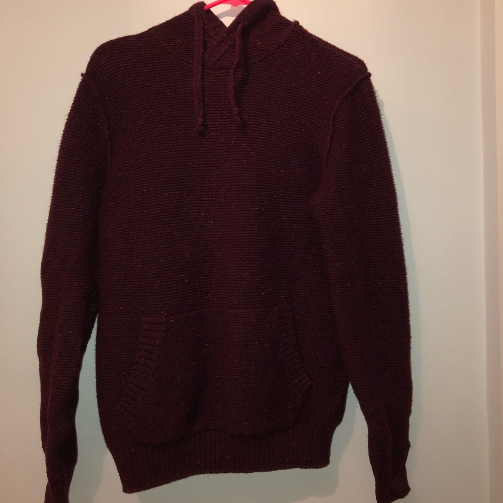 Maroon Pullover Sweater